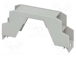 Upper housing; grey; ME 22,5; X: 22.6mm; Y: 99mm; Z: 45.85mm