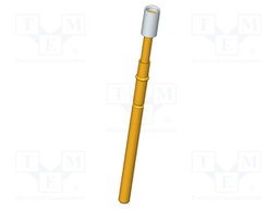 Test needle; Operational spring compression: 4mm; 5A; Ø: 2.3mm