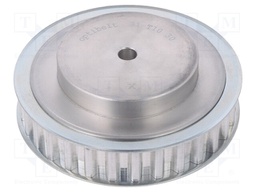 Belt pulley; T10; W: 16mm; whell width: 31mm; Ø: 93.65mm; aluminium