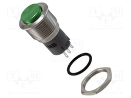 Switch: vandal resistant; Pos: 2; SPDT; 2A/48VDC; ON-(ON); IP40