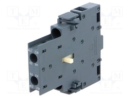 Auxiliary contacts; Series: 3RT20; Size: S0,S2; Mounting: side
