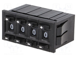 Potentiometer: decade; 10kΩ; 2W; ±3%; linear; No.of el.turns: 10