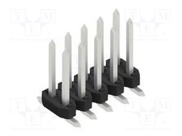 Connector: pin strips; pin header; male; PIN: 10; 2mm; SMT; 2x5; 100V