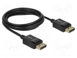 Cable; DisplayPort plug,both sides; DisplayPort 1.4; Len: 2m
