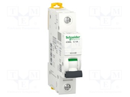 Circuit breaker; 230/400VAC; 12÷48VDC,72VDC; Inom: 1A; Poles: 1