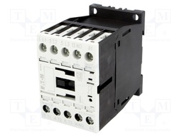 Contactor: 3-pole; NO x3; Auxiliary contacts: NO; 24VDC; 15A; 690V