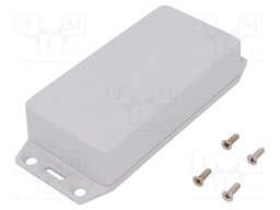 Enclosure: multipurpose; X: 51mm; Y: 100mm; Z: 25mm; 1591XX; ABS; grey