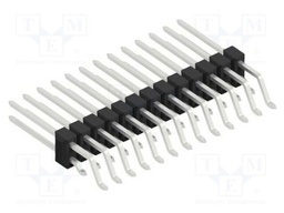 Connector: pin strips; pin header; male; PIN: 26; 2.54mm; SMT; 2x13