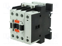 Contactor: 4-pole; NO x4; 400VAC; 38A; for DIN rail mounting; BF
