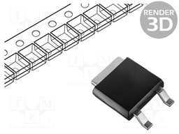 Diode: Schottky rectifying; SiC; SMD; 650V; 12A; D2PAK; reel,tape