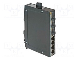 Industrial module: switch Ethernet; unmanaged; 9÷60VDC; RJ45,SC