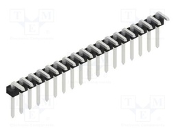 Connector: pin strips; pin header; male; PIN: 18; 2.54mm; THT; 1x18