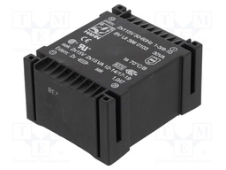 Transformer: encapsulated; 30VA; 115/115VAC; 15V; 15V; 1000mA; 550g