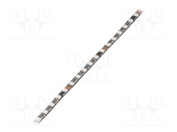 LED tape; RGB; 2835; 24V; LED/m: 120; 5mm; black PCB; IP20; 120°
