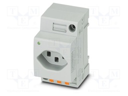 Connector: AC supply; socket; female; 16A; PIN: 3; push-in; 250VAC
