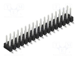Connector: pin strips; pin header; male; PIN: 34; 2.54mm; SMT; 2x17