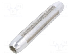 Tip: butt splice; non-insulated; aluminum; 185mm2; crimped