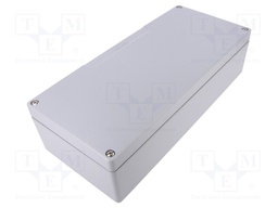 Enclosure: multipurpose; X: 160mm; Y: 360mm; Z: 91mm; GA; aluminium