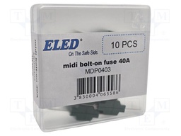 Fuse: fuse; 40A; 58VDC; automotive; 41mm; M5 screw; 41x12x8.24mm