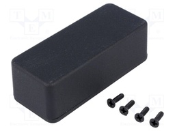 Enclosure: multipurpose; X: 39mm; Y: 93mm; Z: 31mm; 1590; aluminium