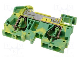 Splice terminal: rail; 0.2÷6mm2; ways: 1; terminals: 2; Width: 8.2mm