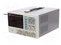 Power supply: laboratory; Channels: 3; Uout: 0÷30VDC; 0÷3A; 0÷3A