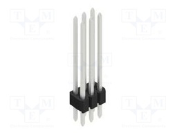 Connector: pin strips; pin header; male; PIN: 6; 1.27mm; THT; 2x3