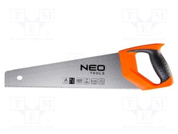 Saw; wood; 7teeth/inch; Working part len: 400mm