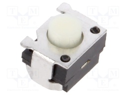 Microswitch TACT; SPST-NO; Pos: 2; 0.05A/12VDC; SMT; none; 1.6N