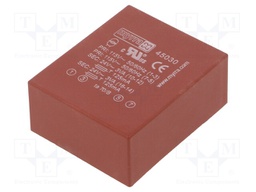 Transformer: encapsulated; 6VA; 115/230VAC; 24V; 24V; 125mA; 125mA
