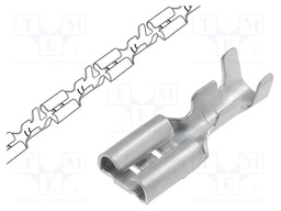 Terminal: flat; 4.8mm; 0.5mm; female; 0.3÷0.8mm2; crimped; tinned
