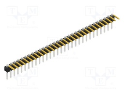 Connector: pin strips; pin header; male; PIN: 30; 2.54mm; THT; 1x30
