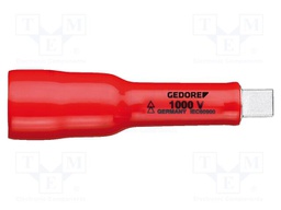 Extension; insulated,socket spanner; square; 3/8"; 75mm