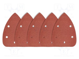 Cleaning cloth: sandpaper; Granularity: 150; Mounting: bur; 5pcs.
