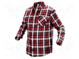 Shirt; Size: M; white,red,grey; CAMO; 180g/m2