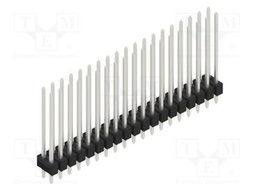 Connector: pin strips; pin header; male; PIN: 38; 2.54mm; THT; 2x19