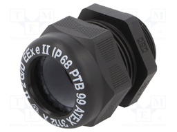 Cable gland; with metric thread; M40; IP68; Mat: polyamide; black