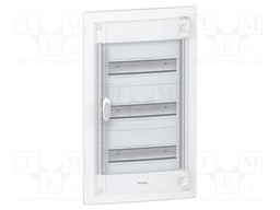 Enclosure: for modular components; IP40; plaster embedded; IK09