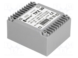 Transformer: mains; 30VA; 115VAC; 9V; 9V; Mounting: PCB; IP00