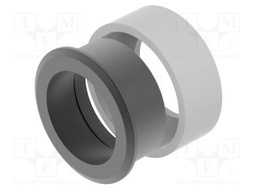 Button holder; OptoHiT; stainless steel; Ø35mm