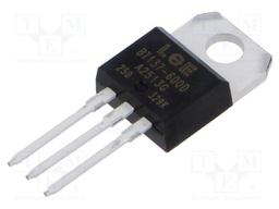 Triac; 600V; 8A; TO220AB; Igt: 5mA; Ufmax: 1.7V