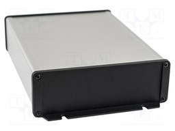 Enclosure: shielding; X: 165mm; Y: 220mm; Z: 55mm; aluminium; natural