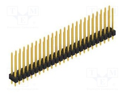 Connector: pin strips; pin header; male; PIN: 50; 2.54mm; THT; 2x25