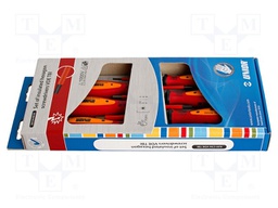 Kit: screwdrivers; insulated; 6pcs.