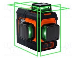 Laser level; Meas.accur: ±(4,5mm/10m); Range: 61m; Laser class: 2