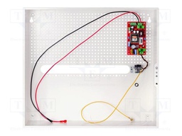 Power supply; IP20; 190÷260VAC; CCTV; PCB,plastic; AUPS; 12VDC