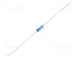 Resistor: thin film; THT; 97.6kΩ; 600mW; ±5%; Ø2.5x6.5mm; 50ppm/°C