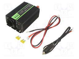 Converter: DC/AC; 300W; Uout: 230VAC; 24V; universal; 150x106x60mm