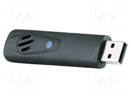 Logger: temperature and humidity; Sampling: 1x/s; -10÷60°C