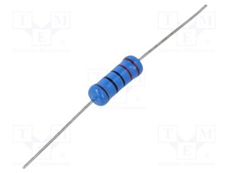 Resistor: metal film; THT; 220Ω; 3W; ±1%; Ø6.5x17.5mm; axial